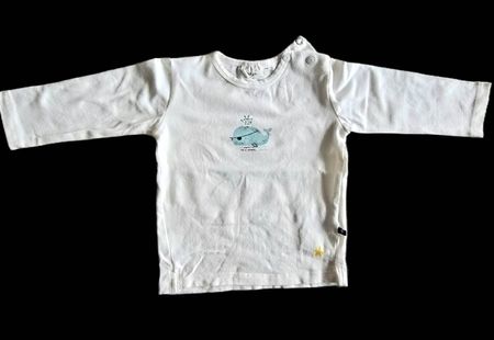 Süsses Bio Baumwolle Shirt Gr 74 Feetje, Wal, NEUWERTIG