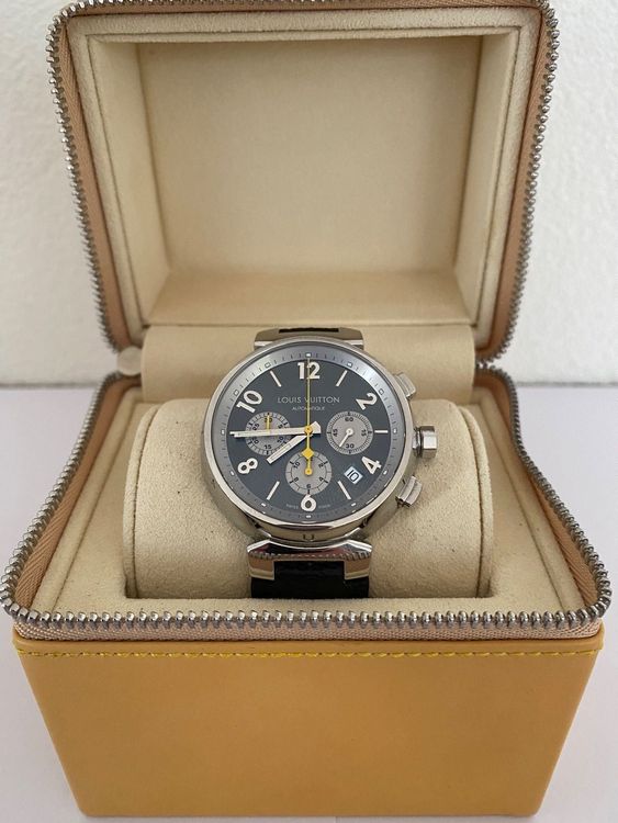 Gebrauchte Louis Vuitton Tambour Chronograph Uhren zum Verkauf