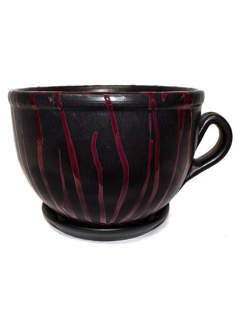 Vasi per fiori: Blumentopf/Pflanzentopf/Tontopf "Tasse" – Nuovo e nell'imballaggio originale da Zürich venduto da StellaKar 5