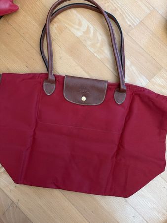 Longchamp Le Pliage Tasche rot sehr gut