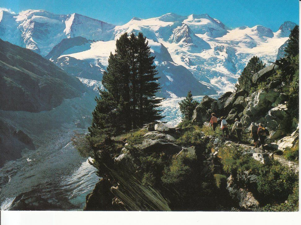 Cartoline postali: Morteratschgletscher 1993 – Usato da Bürglen TG venduto da StampGraf