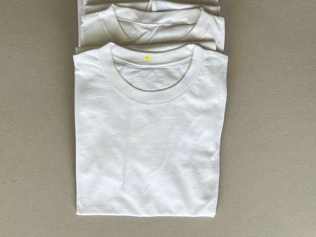 2 x T-Shirt weiss, Baumwolle, Grösse S, Marke Sihl Stil