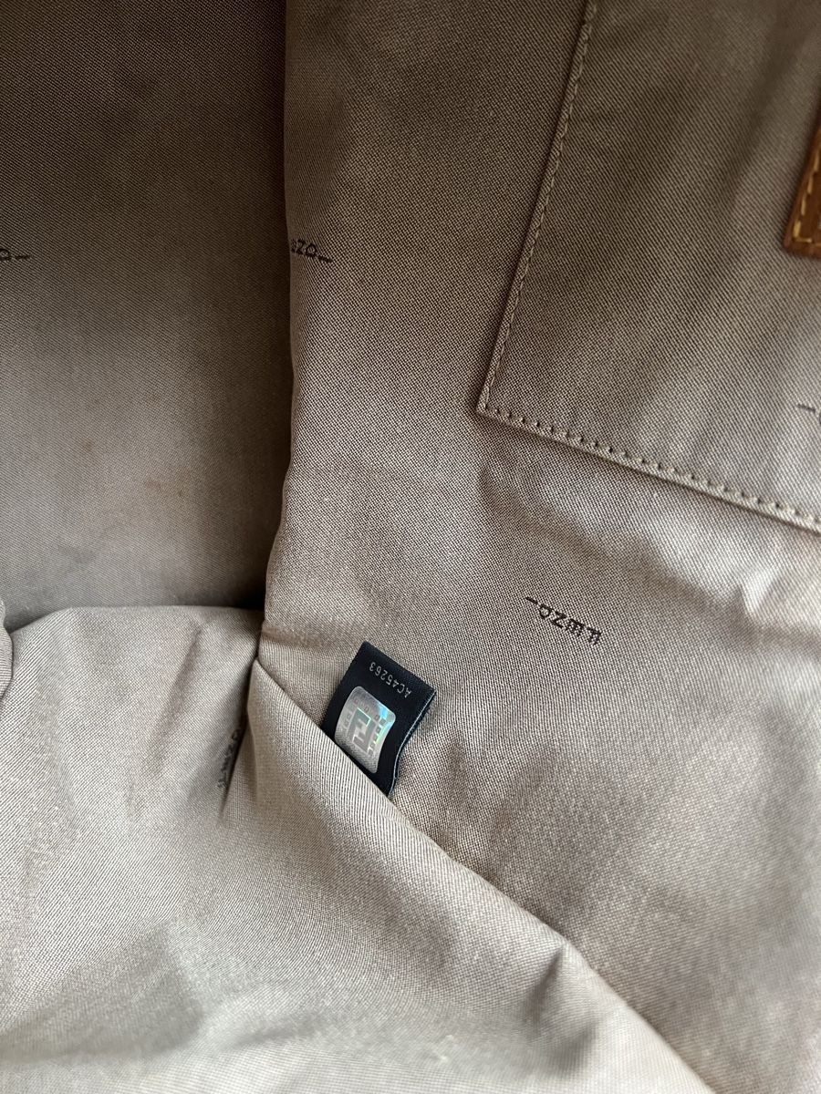 Fendi Borse da donna: Fendi braune Zucchino-Monogramm-Handtasche – Usato da Zürich venduto da ClosetKTT 5