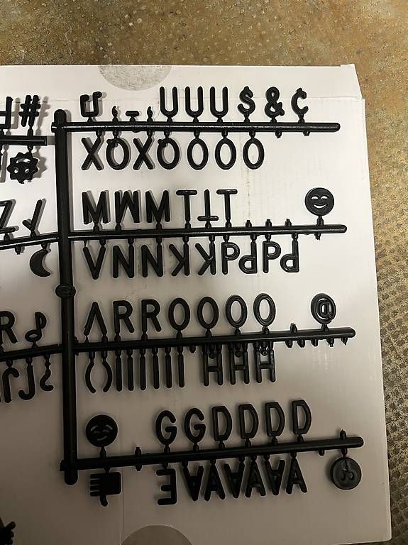 Tutte le decorazioni: Stillvolles Letterboard – Usato da Allschwil venduto da Funlady91 2