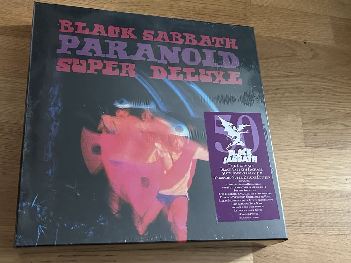 Dischi in vinile: Black Sabbath Box. Neu noch ungeöffnet – Nuovo e nell'imballaggio originale da Faulensee venduto da Mizuno06