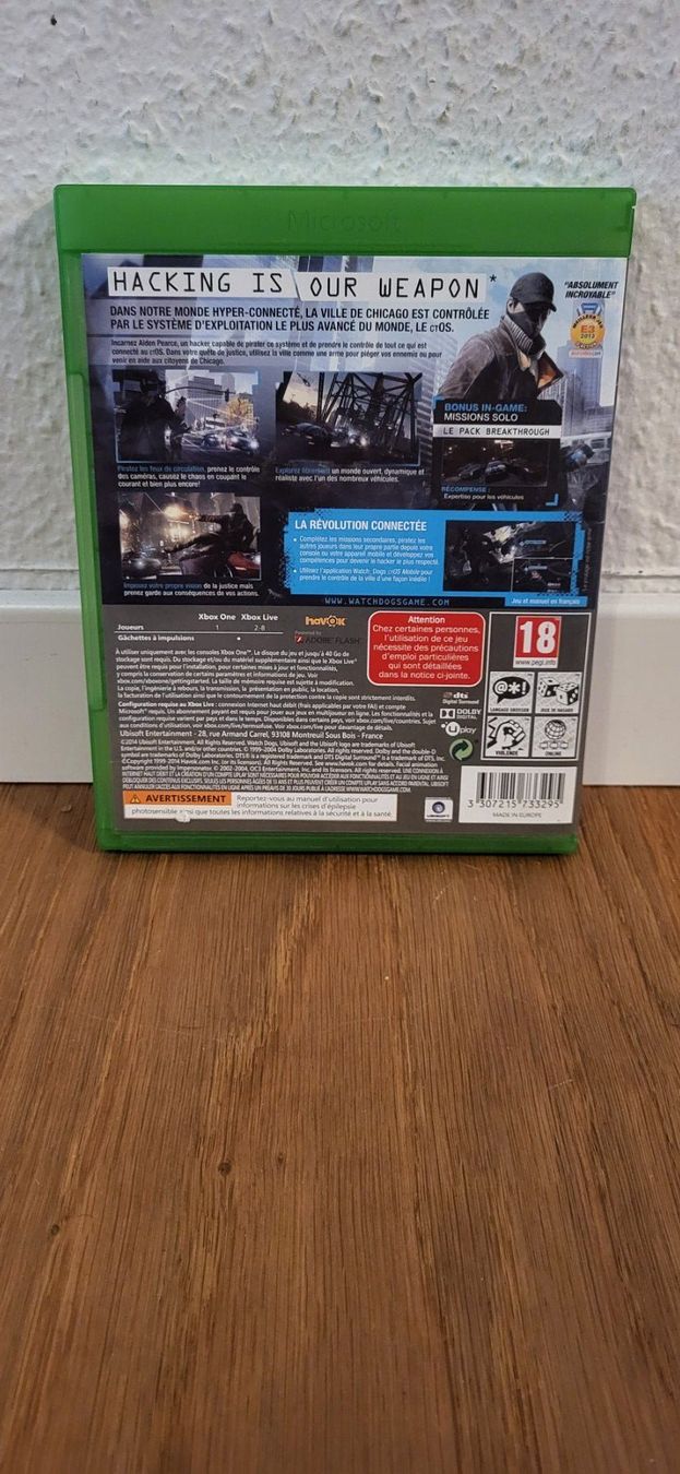 Microsoft Giochi: Xbox One - Watch Dogs – Usato da Münsingen venduto da DigitaleSpielecke 1