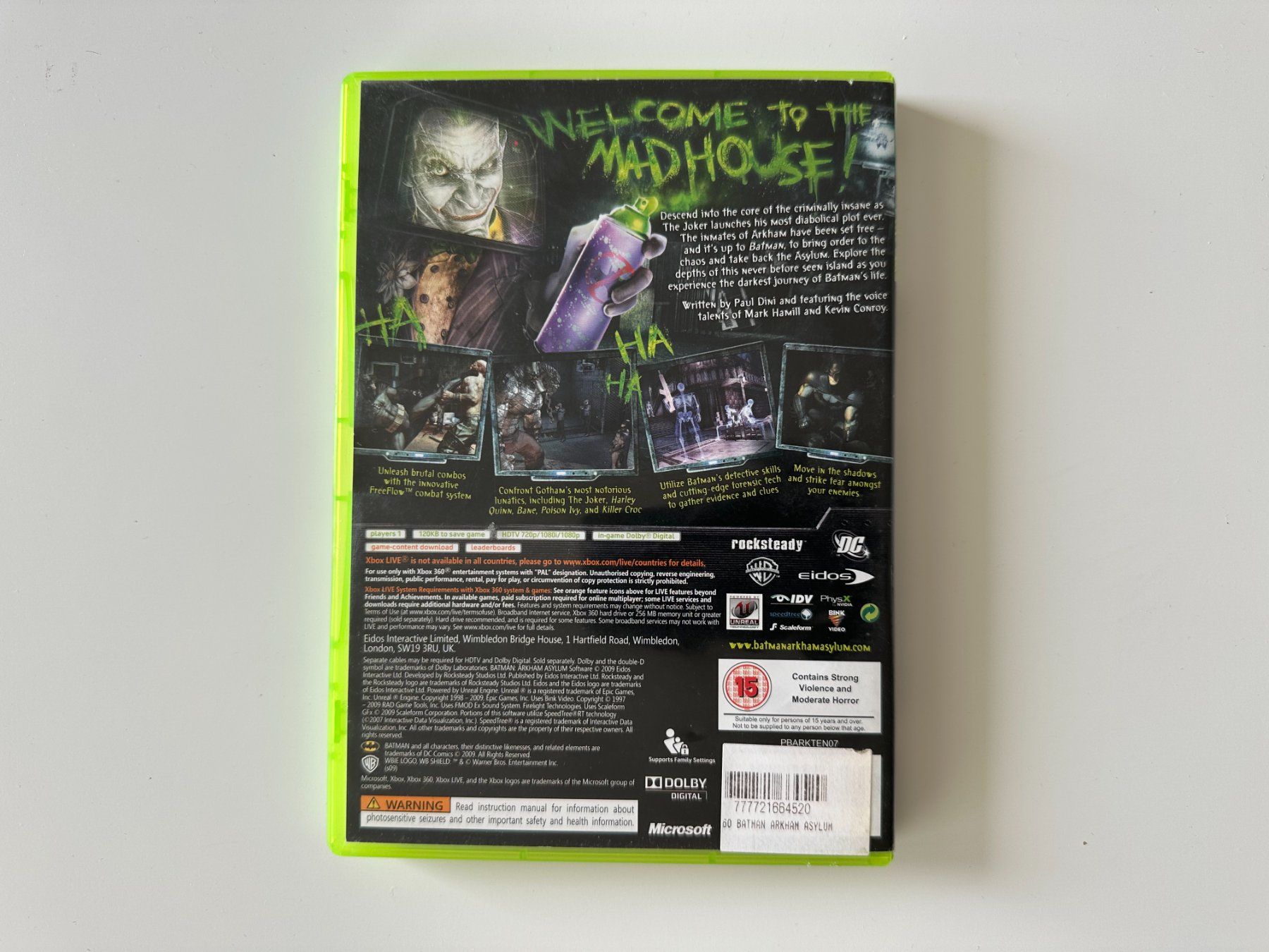 Microsoft Giochi: Batman: Arkham Asylum, Xbox 360 – Usato da Couvet venduto da Aura_aura 2