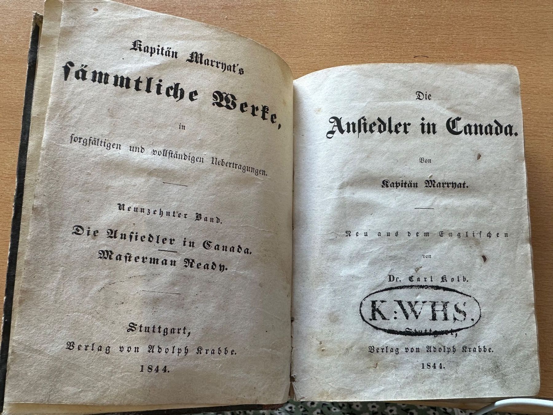 Bücher: Antikes Buch 1844: Masterman Ready / Schiffbruch des Pacific – Gebraucht aus Zollikofen von Taximan89 3