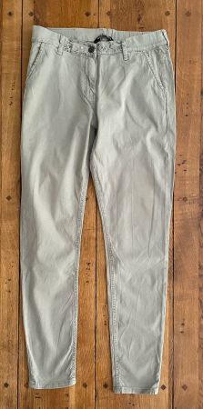 Pantalon CHILLAZ vert olive clair taille 38