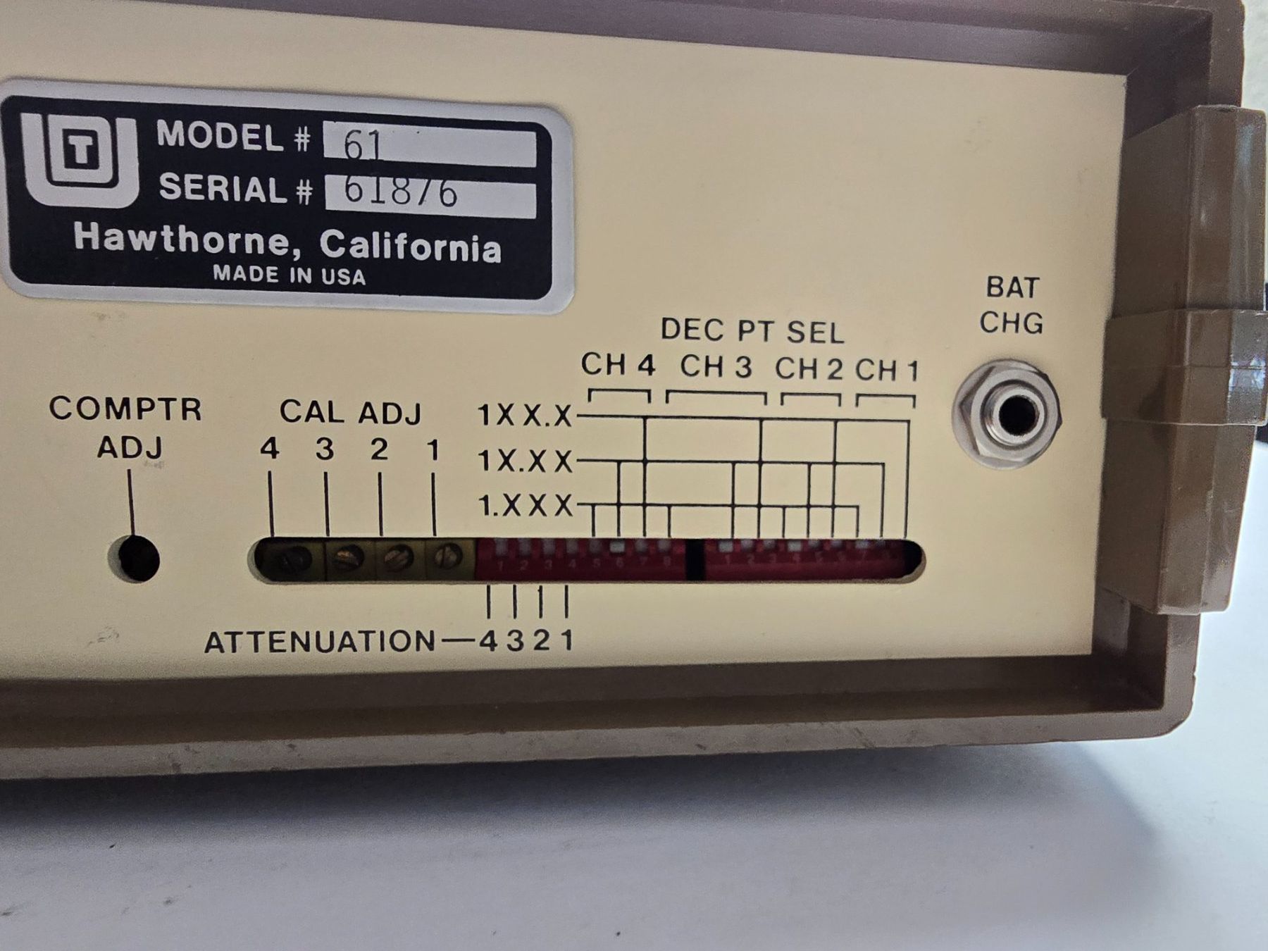 Misurare: Labor-Optometer UDT  Model 61 mit Sensor – Usato da Balgach venduto da Zwickau01 7