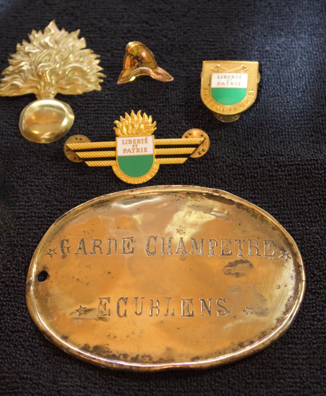 Plaque Insigne Police – France – Badge – Neuf