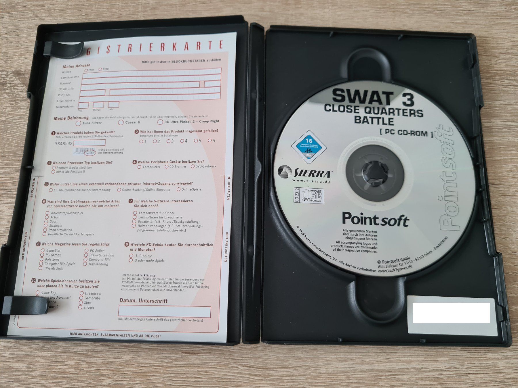 Giochi: SWAT 3 (German) - PC – Usato da Carouge GE venduto da Franllo 2