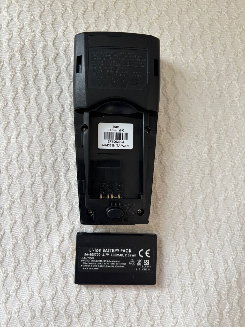Scanner: Mobiler Barcodescanner Elcode 8001 Terminal - C – Usato da Einigen venduto da Medicom-Pharma 1