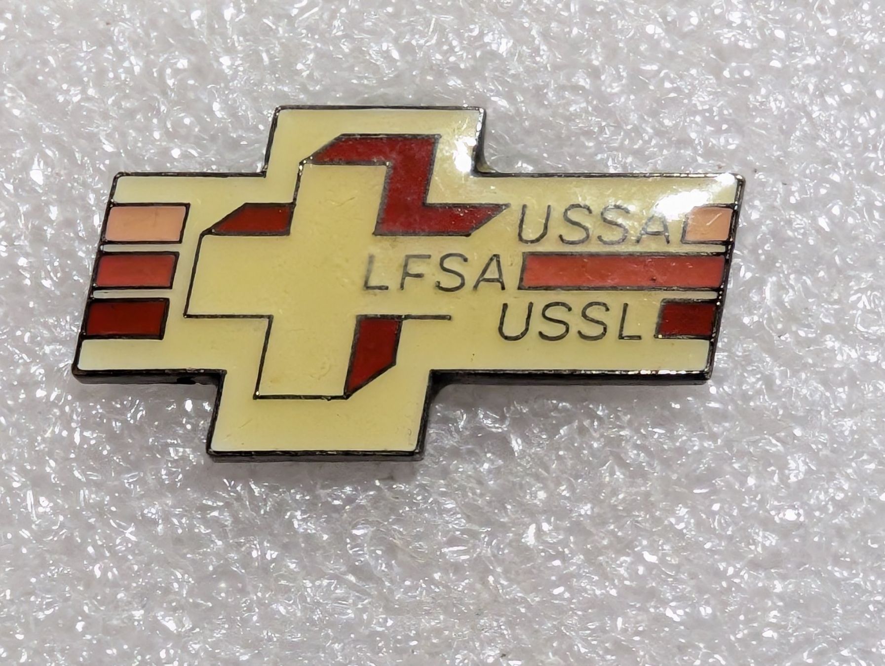 Placchette & Badge: Ansteckpin 298: LFSA – Usato da Oppligen venduto da Pin-Fall-Shop