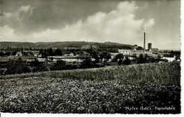 Perlen LU Papierfabrik um 1940