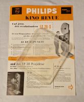 PHILIPS Kino Revue FP20 Prospekt 60-er J. RAR für Cineasten