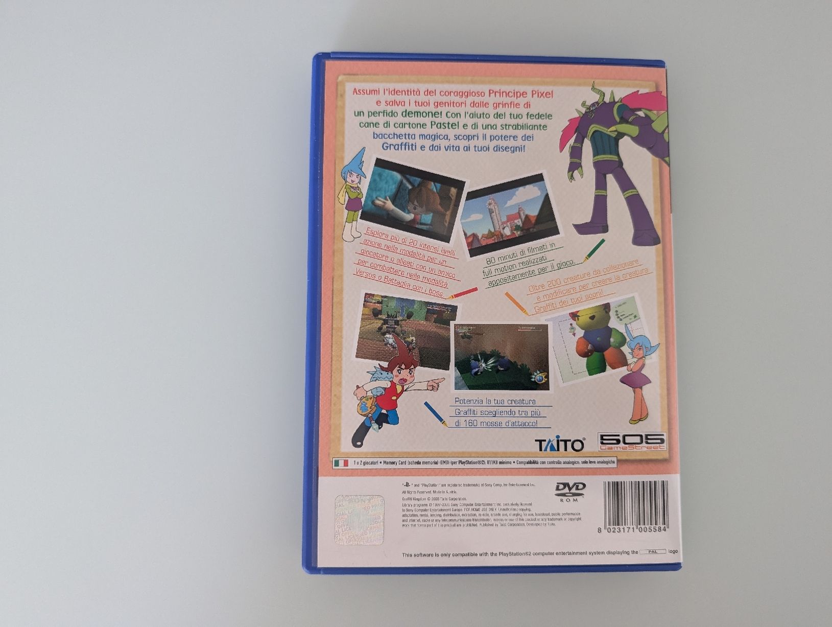 Sony Giochi: Graffiti Kingdom Italian Version (PS2) – Usato da Winterthur venduto da sax8400 2