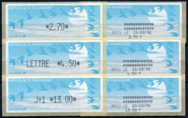 FR ATM 12 LISA schwarz Zudrucksatz Satz 4 ATM Tarif 14 **