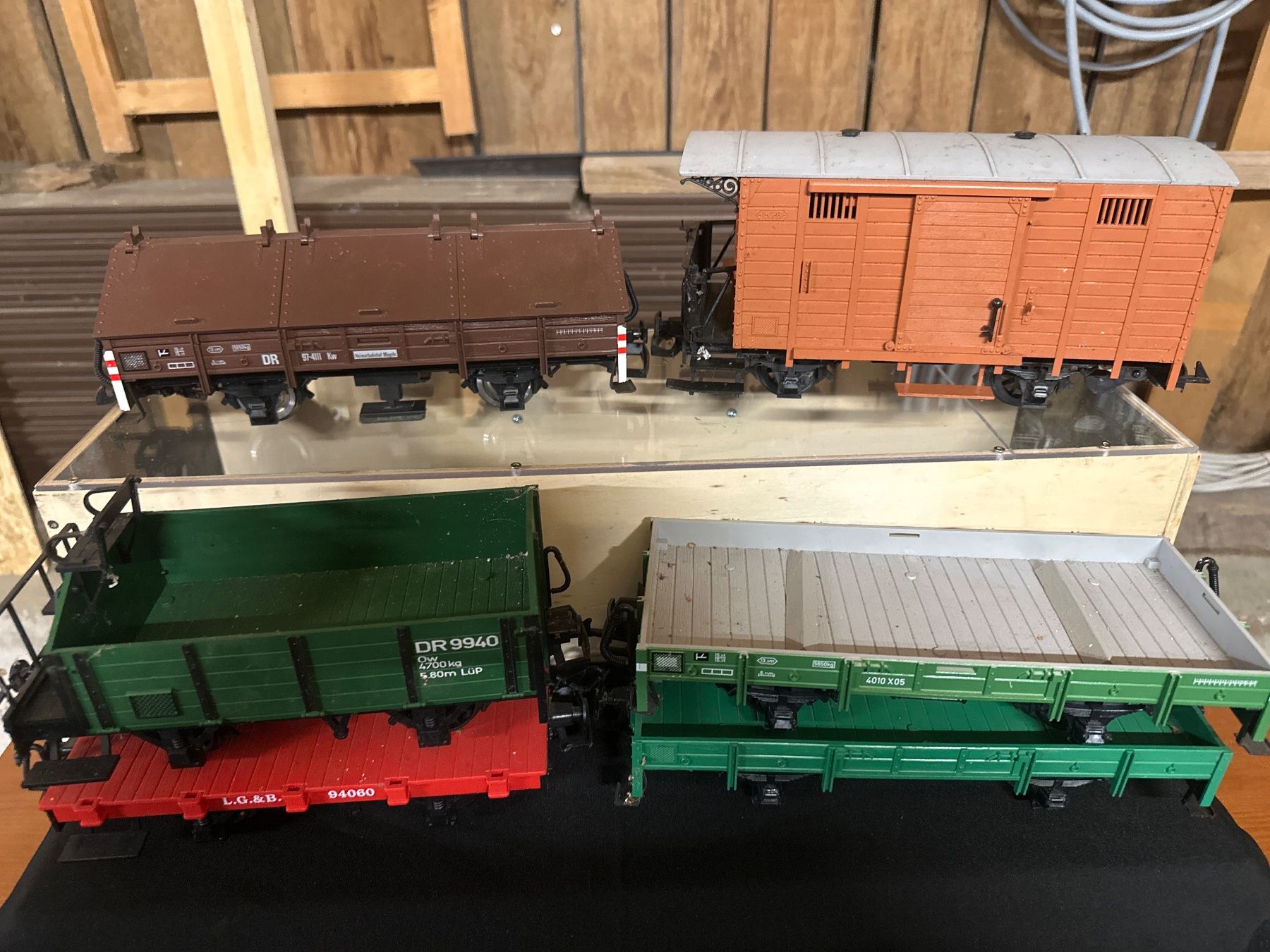 LGB Modellini di ferrovie: Spur G Güterwagons 6er Set – Usato da Russikon venduto da Pedro20