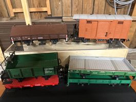 Spur G Güterwagons 6er Set