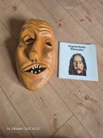 Original Sargans Holzmaske Fastnachtsmaske handgeschnitzt