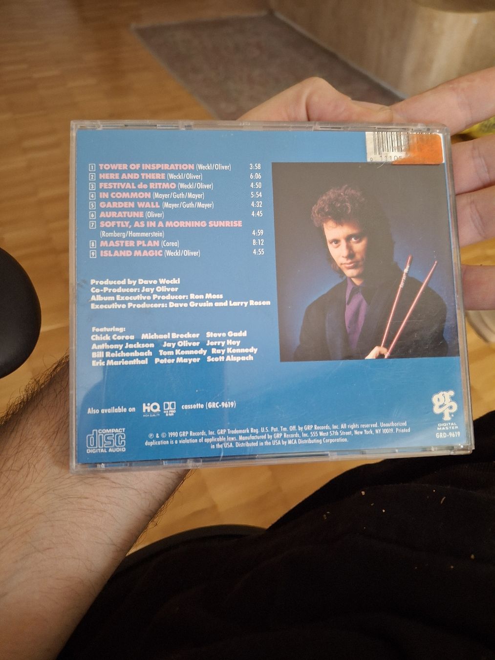 CDs: Audio CD Dave Weckl Master Plan acceptable condition – D'occasion à Zürich par raq_n22r 1