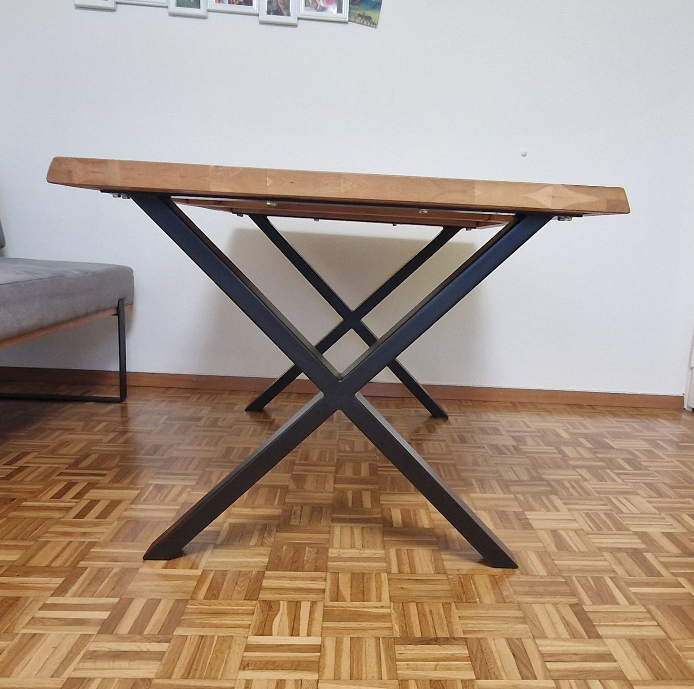 Tische: Esstisch, 160x95x75, Holz – Gebraucht aus Zug von Pinche0 1