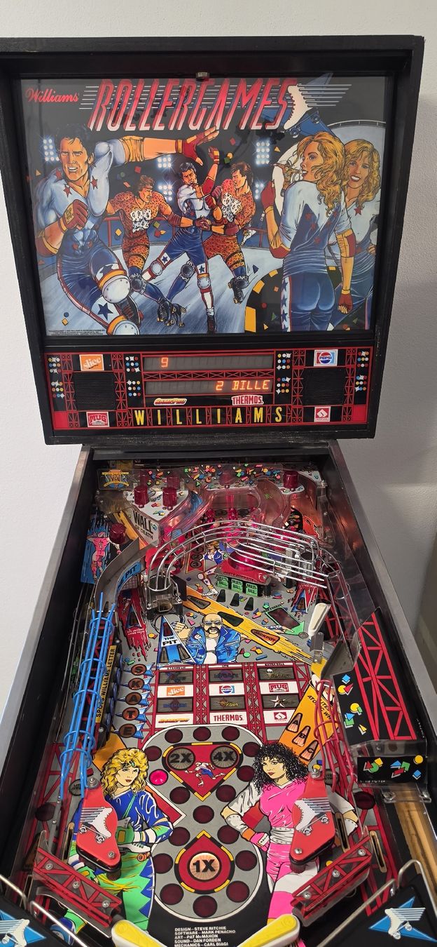 Williams Flippers: flipper rollergames – D'occasion à Eschert par SoS_Tilt_and_Co 3