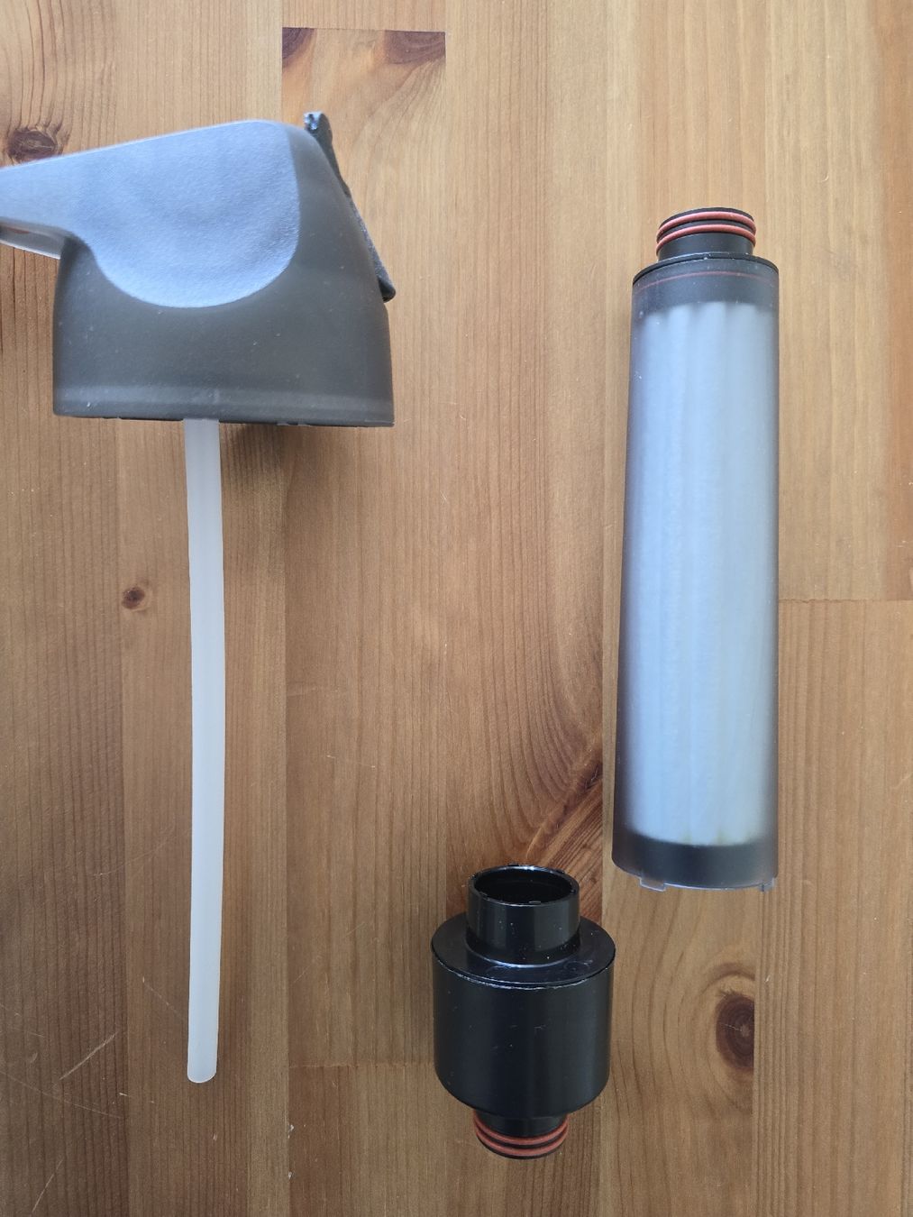 Katadyn Sanitari: Katadyn Wasserflasche mit Filtersystem - Camping, Filter – Nuovo (secondo la descrizione) da St. Gallen venduto da Arctic_Dweller 9