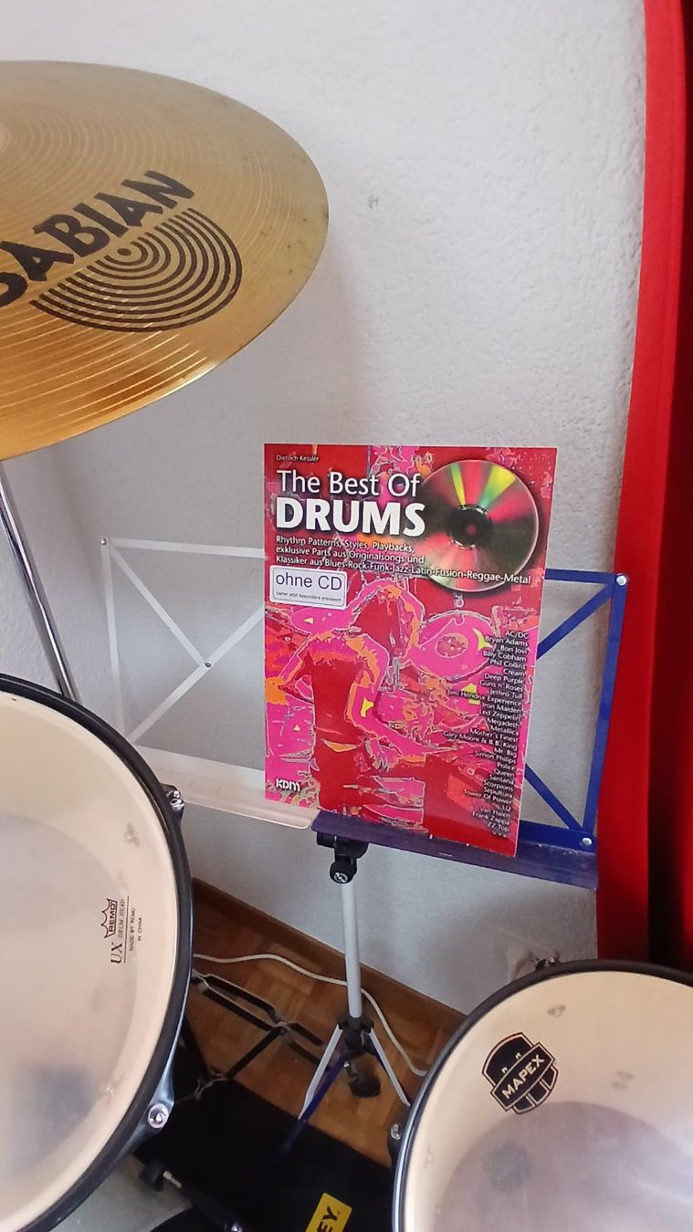 Strumenti musicali: Schlagzeug Komplett, mit Zubehör – Usato da Hochdorf venduto da SalatSalty 4