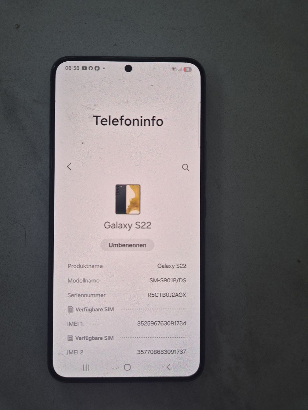 Samsung Portables: Samsung Galaxy S22 – Défectueux à Grenchen par fbl_2rfn 2