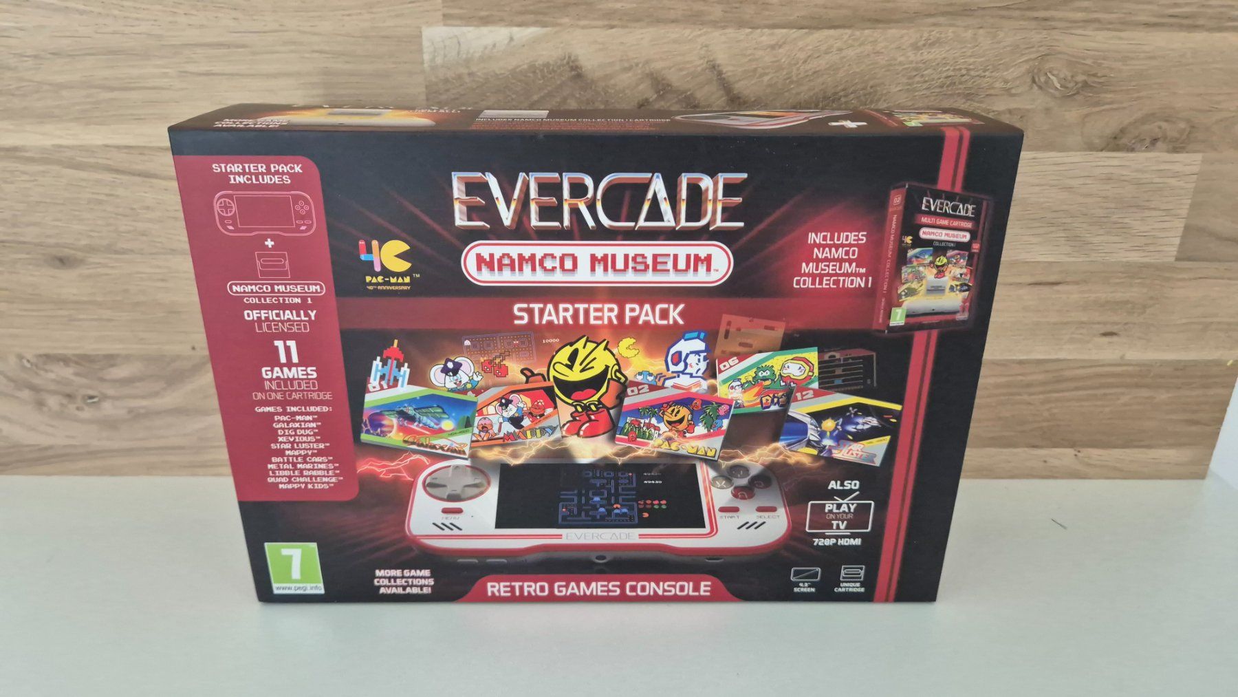Evercade Console: Evercade Starter Pack Retro Games Console Namco Museum - Neu – Nuovo (secondo la descrizione) da Bassersdorf venduto da retrolab 1