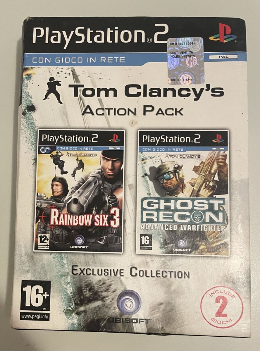 Spiele: Tom Clancy’s Action pack PS2 CIB exklusive Version – Gebraucht aus Gordola von Vintage-Toys 1
