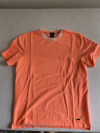T-shirt Hugo Boss orange, taille M – État impeccable!