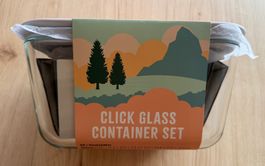 Fabrikneu: Click Glass Container Set * Coop Sammeltrophy