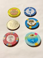 Lot original Casinojetons - Las Vegas -  für Sammler!