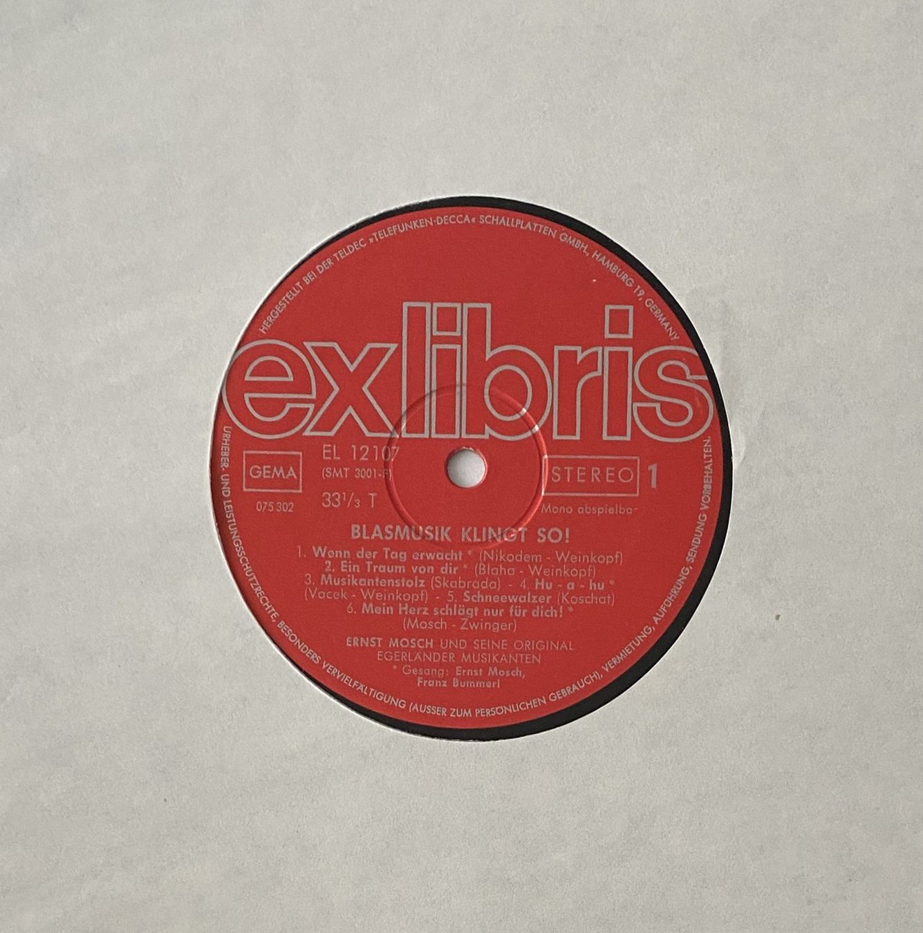Dischi in vinile: Blasmusik Klingt So! – Usato da Flums venduto da Empe1 2
