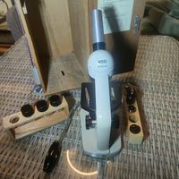 Microscopio Giapponese WESO L-22 con Custodia Originale