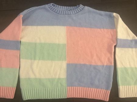 Schöner Pullover in Pastelfarben, Asos, Damen S