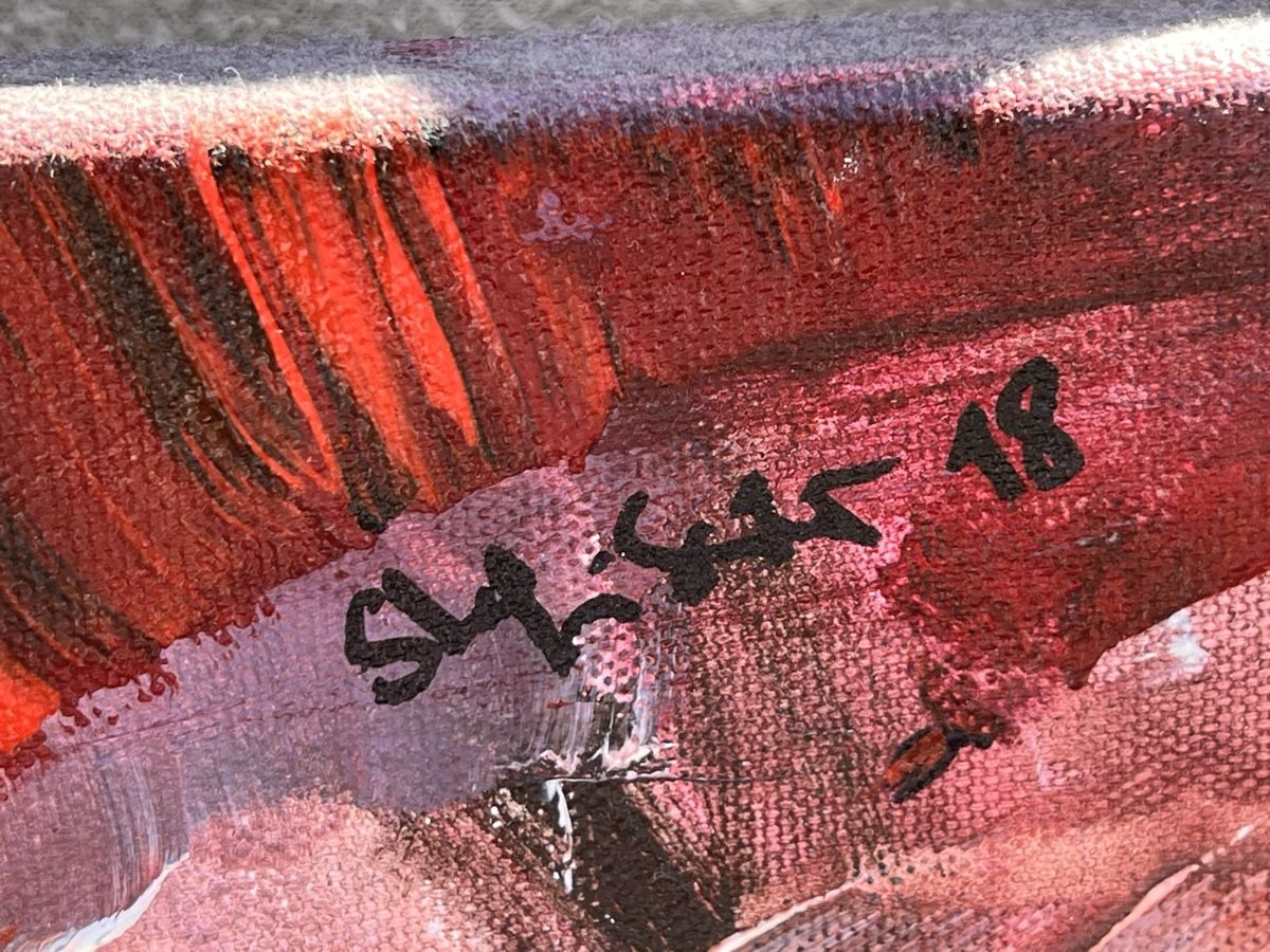 Gemälde: Abstraktes Gemälde , Signiert (121) – Gebraucht aus Glattfelden von maa_qcj8 3