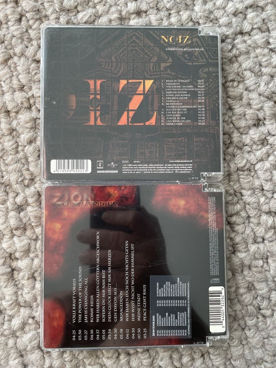 CD: 2x Söhne Mannheims — Zion – Nuovo (secondo la descrizione) da Reinach AG venduto da trigger7811 2