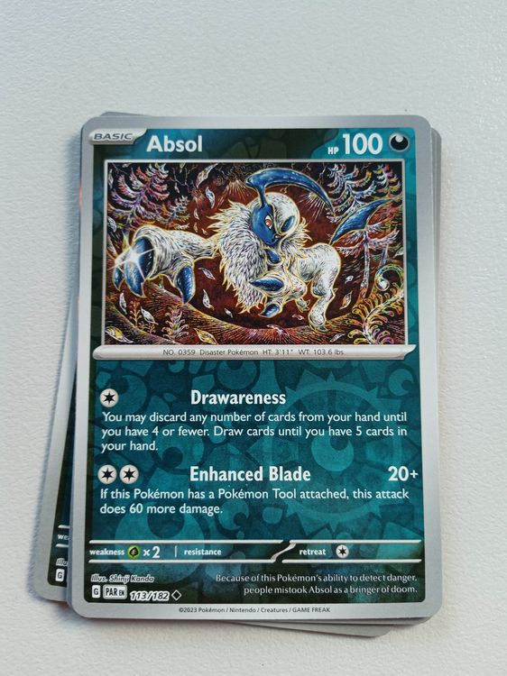 Absol Reverse Holo Paradox Rift Pokemon Kaufen auf Ricardo