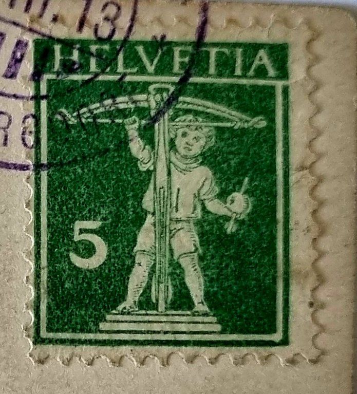 Cartoline postali: Bern - Flugplatz - Oskar Bider - Aviatik - Flugpoststempel – Usato da Rothrist venduto da RROENK 2