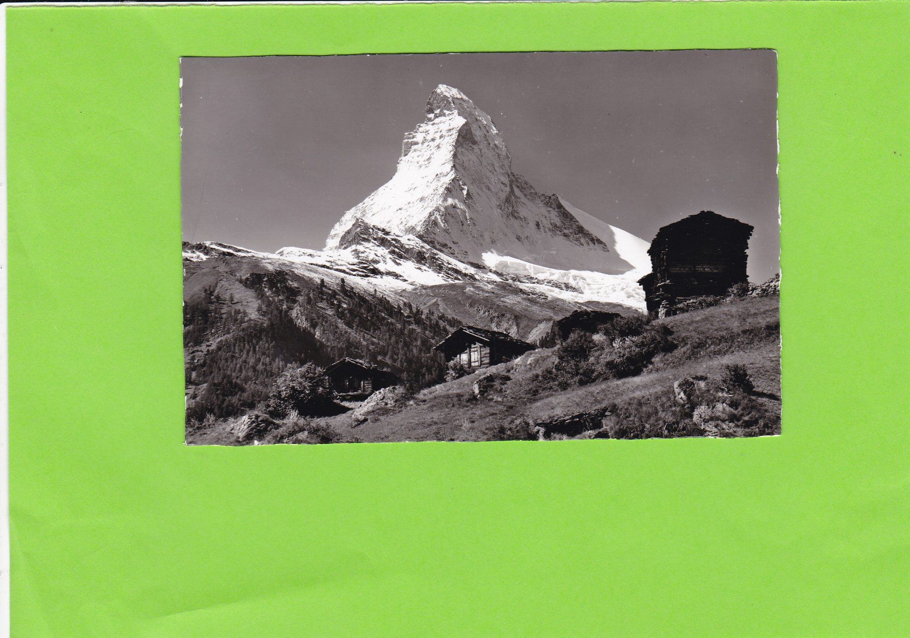 Cartoline postali: 12306 Zermatt-Winkelmatten, E. Gyger – Usato da St. Peterzell venduto da neckertal