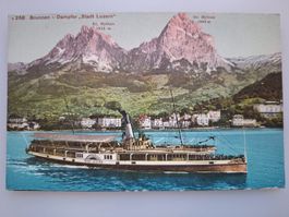 Brunnen Dampfer Stadt Luzern 