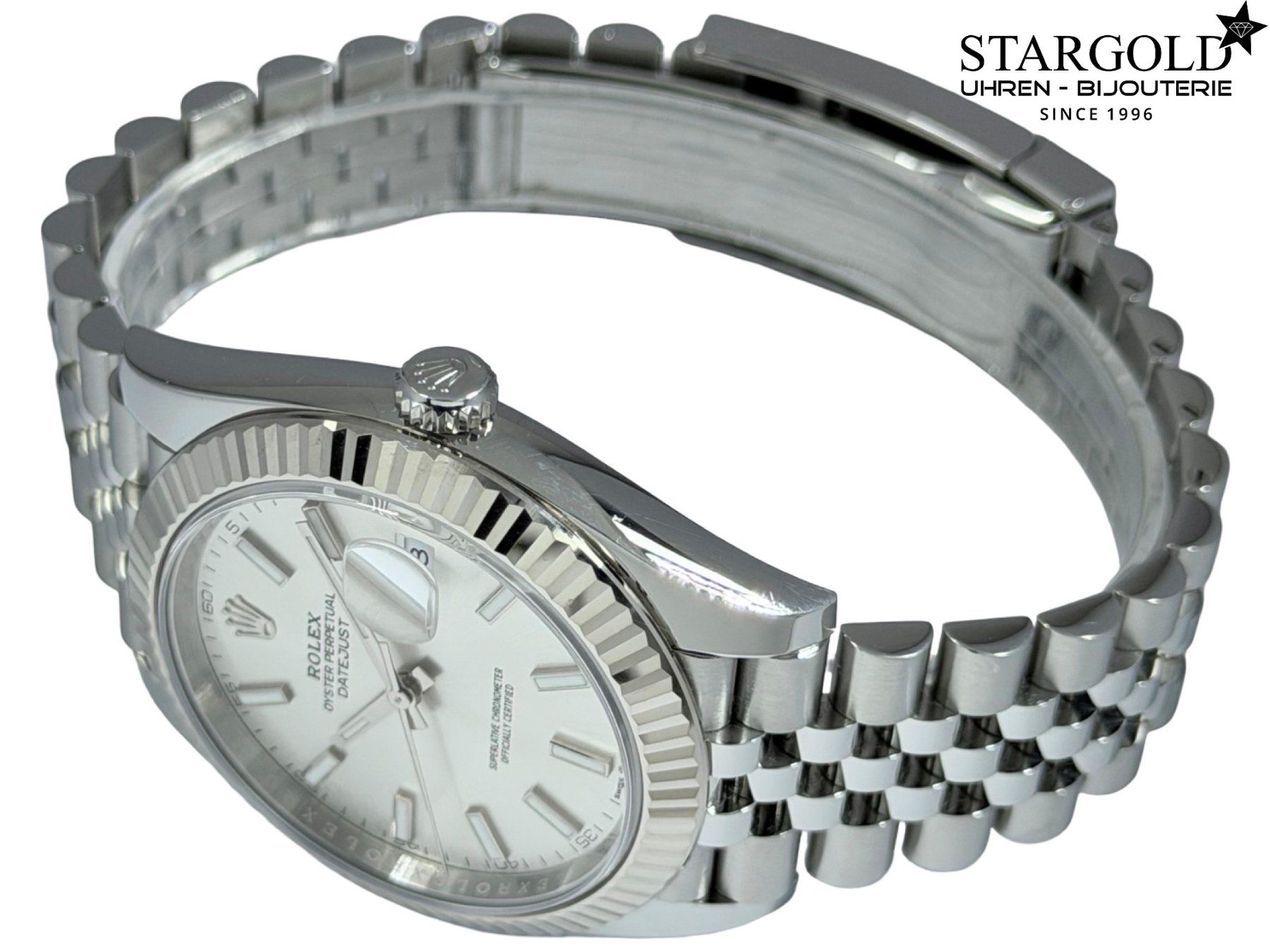Rolex Uhren: Rolex Datejust 41 Silber - 126334 – Gebraucht aus Zürich von Stargold-Uhren 6