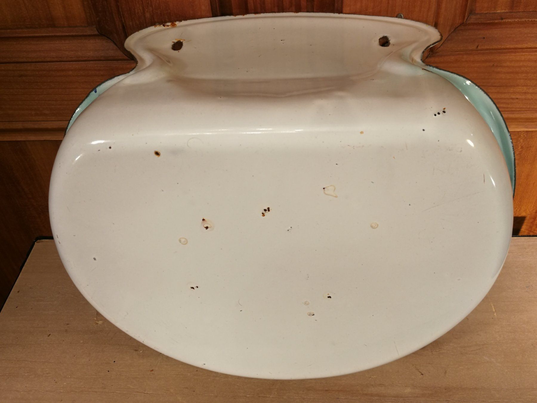 Schalen: Emaille Becken, Antike Ablage,Tablar – Gebraucht aus Wagenhausen von Simbad 7