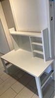 Schreibtisch weiss mit Regal gutem Zustand