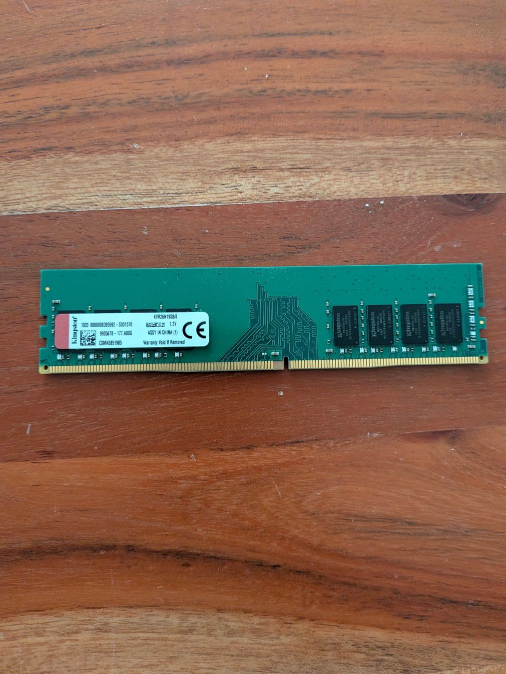 Kingston Memory / RAM: 8GB Kingston DDR4 RAM – Gebraucht aus Amriswil von hardware_uschi