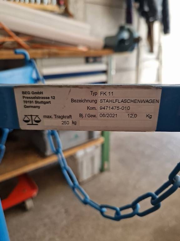 Tutti gli attrezzi: Gasflaschen-Wagen – Usato da Netstal venduto da TheScherrer 1